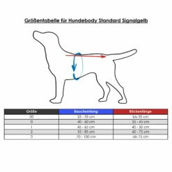 Visupart Hundebody Standard Signalgelb 8 Visupart Hundebody Standard Signalgelb -Hunter Shop 45980957qimHfztScA4D
