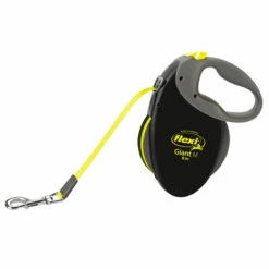 FLEXI Giant Neon Gurt-Leine M 8m